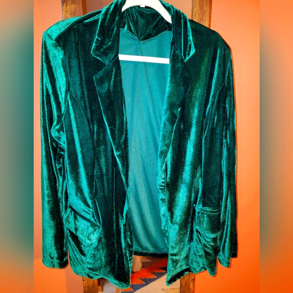 Unstructured blazer